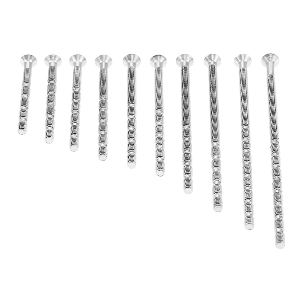 20 or 10pcs M4 Door Handle Fixing Screw Bolts Snap Off Cuttable Connecting Screws for Door Knob Handle Locks Hardware 45mm-110mm - Image 5