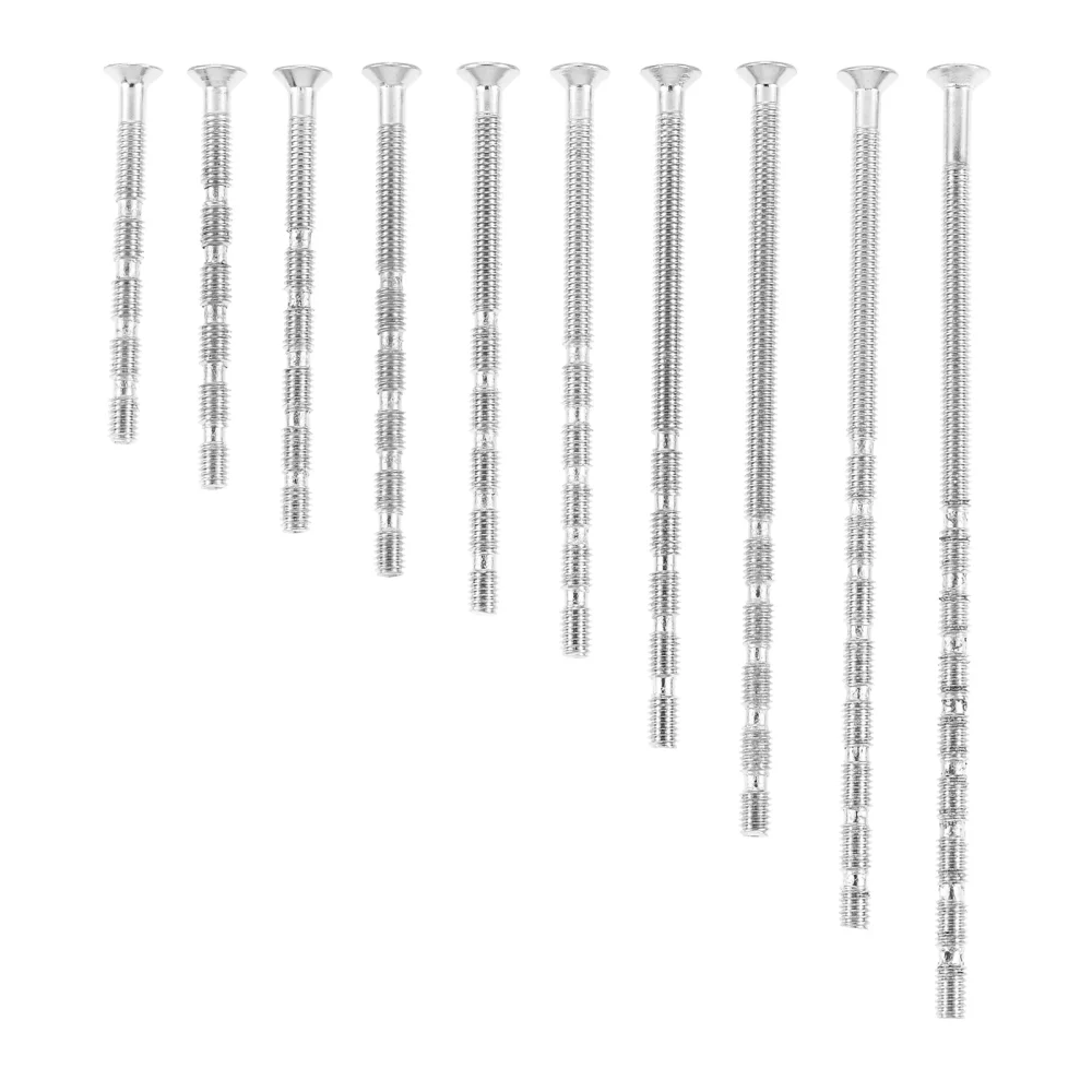 20 or 10pcs M4 Door Handle Fixing Screw Bolts Snap Off Cuttable Connecting Screws for Door Knob Handle Locks Hardware 45mm-110mm - Image 6