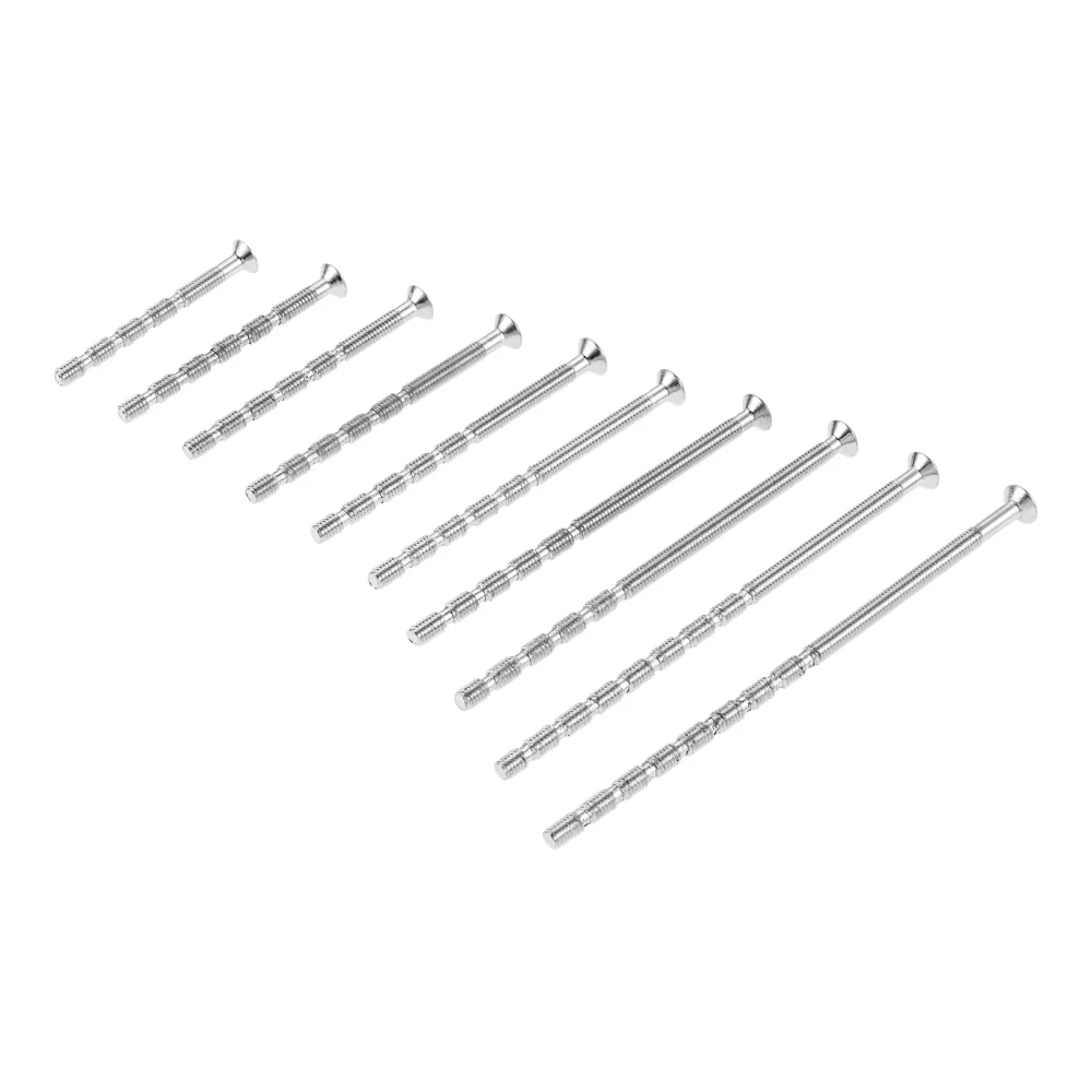 20 or 10pcs M4 Door Handle Fixing Screw Bolts Snap Off Cuttable Connecting Screws for Door Knob Handle Locks Hardware 45mm-110mm - Image 4