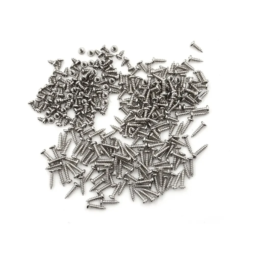 100Pcs/pack M2 4mm 6mm 8mm Screw Thread Diameter Round Head Cross Screws Self Tapping Screw Hardware Tool - Image 4