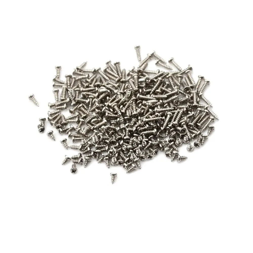 100Pcs/pack M2 4mm 6mm 8mm Screw Thread Diameter Round Head Cross Screws Self Tapping Screw Hardware Tool - Image 6